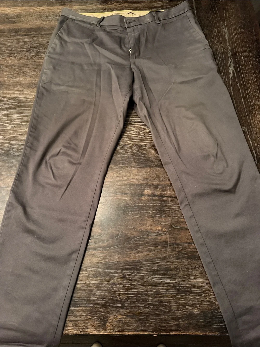Banana Republic Men's Charcoal Gray Chinos
